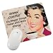 Drink Coffee Do Stupid Things Retro Mouse Pad Ephemera