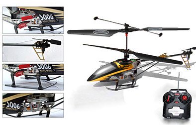 Remote Control Helicopter - Gold Shark