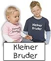 Baby/Kinder Langarmshirt mit Druck KLEINER BRUDER (046.47)