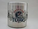 Houston Texans Stainless Steel & Pewter Can Cooler