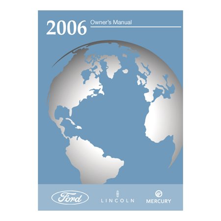 2006 Focus Owner Manual and Maintenance Schedule (Paper)