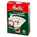 Melitta PA4-100 4 Cone Coffee Filters, White 100 Count 