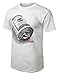 URBANCREWS Mens Hipster Hip Hop Roll of Money T-Shirt White Large