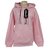 Hoodie Buddie Built-In MP3 Headphone Buds Pullover Pink Sweatshirt Pull Over