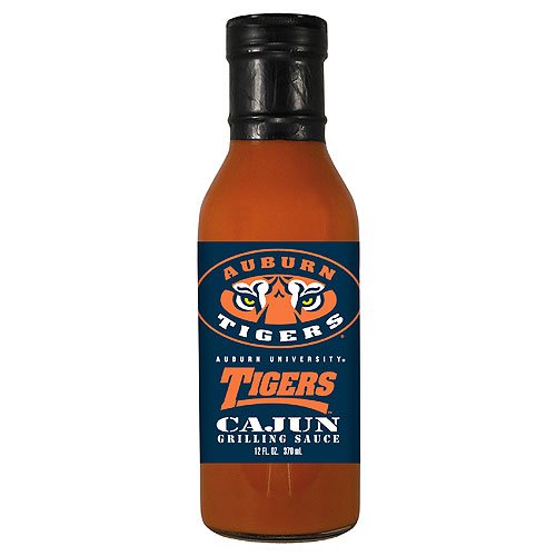 Auburn Tigers NCAA Cajun Grilling Sauce - 12oz by Hot Sauce Harry