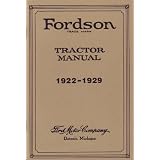 1922-1929 FORDSON TRACTOR Shop Service Manual Book by Ford