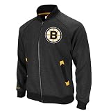 NHL Boston Bruins Intrasquad Track Jacket Mitchell Ness Vintage Hockey 4XL Mens