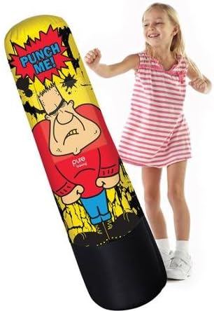 Pure Boxing, Bully Bag Water- Filled Base Keeps Bag in Place for Stability and Made From Durable Vinyl