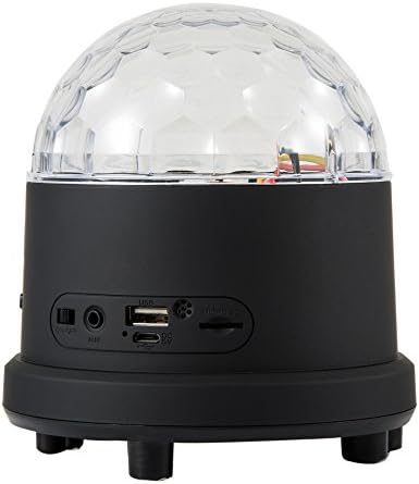 18W Sound Control Disco RBG 6LED Speaker FM Light Stage Party Lighting USB digital audio player support MP3 MP4 & PC Player TF card