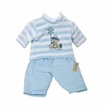 Baby Boy Fleece Top and Trousers Set (Blue)