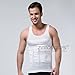 Men's Shaper Slimming Shirt Elastic Sculpting Vest White Ssy-2 (XL)