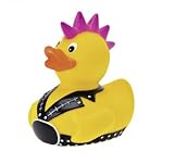Rubber Duckie - Punk Duck (Size: 3" x 2")