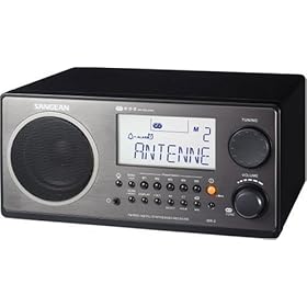 Sangean WR-2 Digital AM/FM Tabletop Radio, Black
