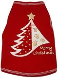 Merry Christmas Pet Tank - MEDIUM (M) by I SEE SPOT