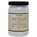 Rust-Oleum Metallic Accents 253611 Decorative 32-Ounce Quart Water Based One Part Metallic Finish Paint, White Pearl