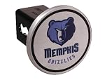 TM Machine 70218 Memphis Grizzlies Billet Aluminum Hitch Cover 2