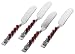 Wild Eye Designs Mini Spreaders, Set of 4, Red