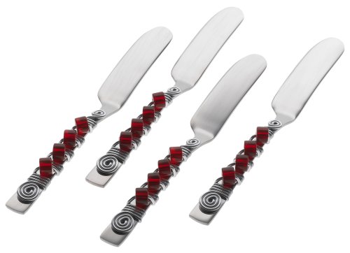Wild Eye Designs Mini Spreaders, Set of 4, Red