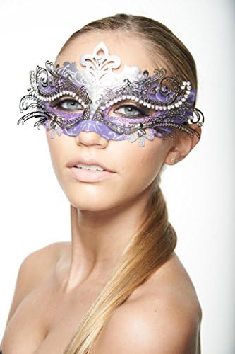 KAYSO INC Exclusive Eyes of Angel Laser Cut Masquerade Mask
