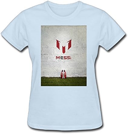 Yaoukeji Women's Macy Pair Of Soccer Shoes T-shirt Size XS SkyBlue