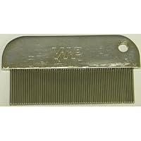 Heavy Backed Metal Flea Comb