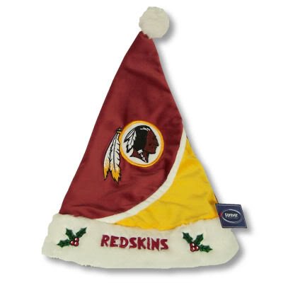 Washington Redskins 2010 Colorblock Plush Swoop Santa Hat