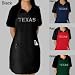 Full Length Black Dual Pocket Apron - Created Using the Most Popular Cities in Texas