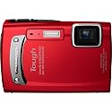 Olympus TG-310 Tough 14 MP Digital Camera , 3.6x Wide Optical Zoom (28mm), 2.7" LCD (Red)