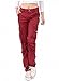 Lixmee Women'S Solid Color Regular Cargo Pants