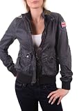 Superdry Damen Jacke Trials Bomber french navy