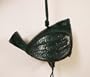 Bird Shaped Japanese Iron Wind Bell #485006