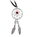 Produkt-Bild: Anh&auml;nger Dreamcatcher Traumf&auml;nger rot Silber Indianerschmuck