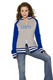 Indianapolis Colts Women's Varsity Full Zip Raglan Jacket - by Alyssa Milano