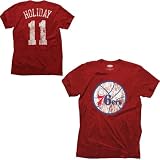 Majestic Threads Philadelphia 76Ers Jrue Holiday Triblend T-Shirt Xx Large