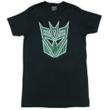 TRANSFORMERS DECEPTICON CIRCUIT BOARD LOGO Fine Cotton T Shirt Licensed at Blue Devil Clothing