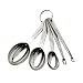MIU France 91690 SS Measuring SpoonS/5: Smidgen,Pinch,2tsp,1-1/2tbsp,2tbsp