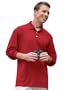 Men's Escalate Poly pique long sleeve golf shirt