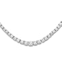 8 ct. Graduated Diamond Tennis Necklace in 14K White Gold (H-I Color, SI2-I1 Clarity)