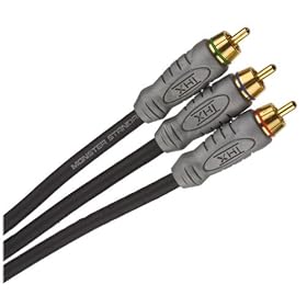 Buy Monster THX V100 CV-8 THX Certified Component Video Cables (8 feet) now!