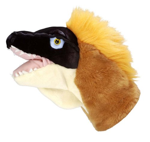 Childrens Toyshop  Toys : Velociraptor Dino Hand Puppet