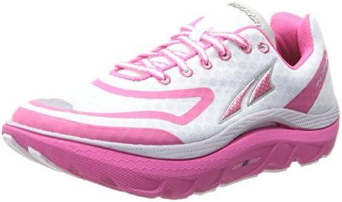Altra Women's Paradigm Max Cushion Running Shoe,White/Pink,12 M US
