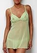 Hanky Panky Tie Back Mesh Babydoll with Matching Thong Sleepwear