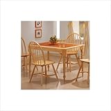 Montrose Dining Table with Terracotta Tile Top in Natural