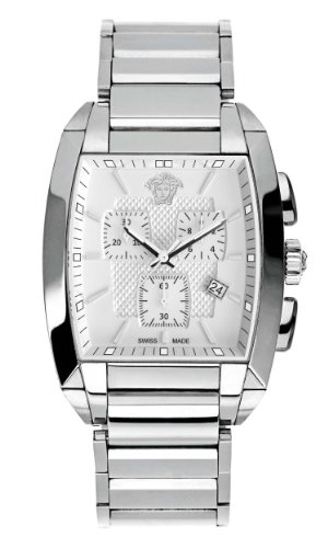 Versace Herren-Armbanduhr Character Tonneau Chronograph 