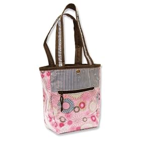 Trend Lab Tulip Tote Bag with Changing Pad