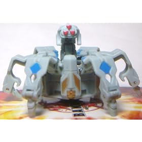 Bakugan B2 New Vestroia Bakuneon LOOSE Single Figure Special Attack TRAP HAOS [GRAY/GREY] Dynamo