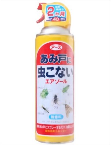 アースあみ戸に虫こない エアゾール 450ml