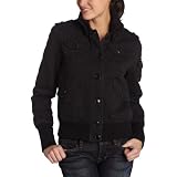 Levi's Women's Twill Bomber,Black,Small