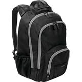 Targus Groove BTS Backpack Case Designed for 15.6-Inch Laptops TSB152US (Black with Grey Accents)