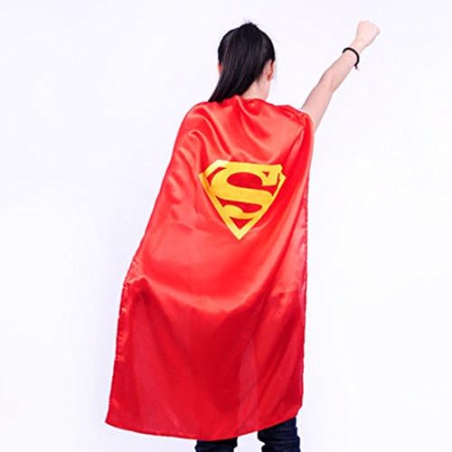 Flowerbb 55nch Superhero Adult Superhero Capes Superhero (140cm, red)